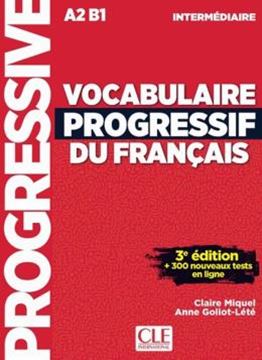 Imagem de VOCABULAIRE PROGRESSIF DU FRANCAIS - NIVEAU INTERMEDIAIRE + APPLI-WEB - 3EME ED.